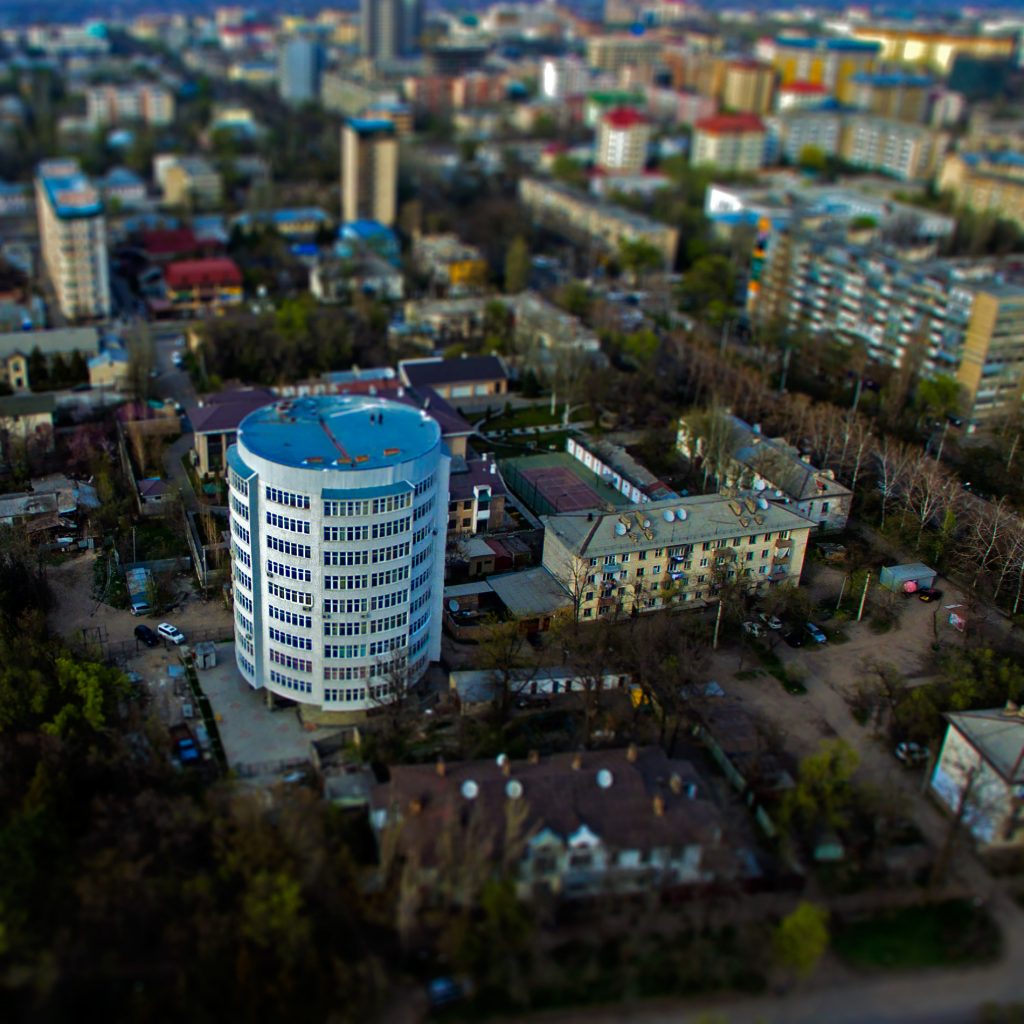 Круглый дом в Бишкеке